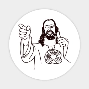 Buddy Christ Meme Magnet